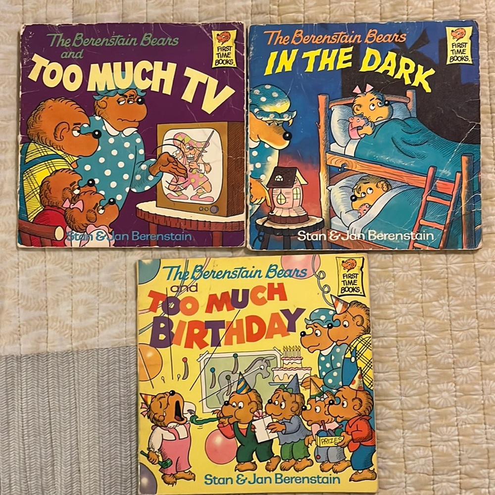 3 classic Berenstain Bears Books